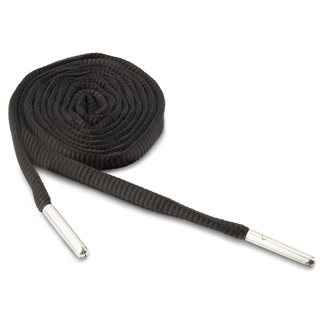 Black oval shoe laces online